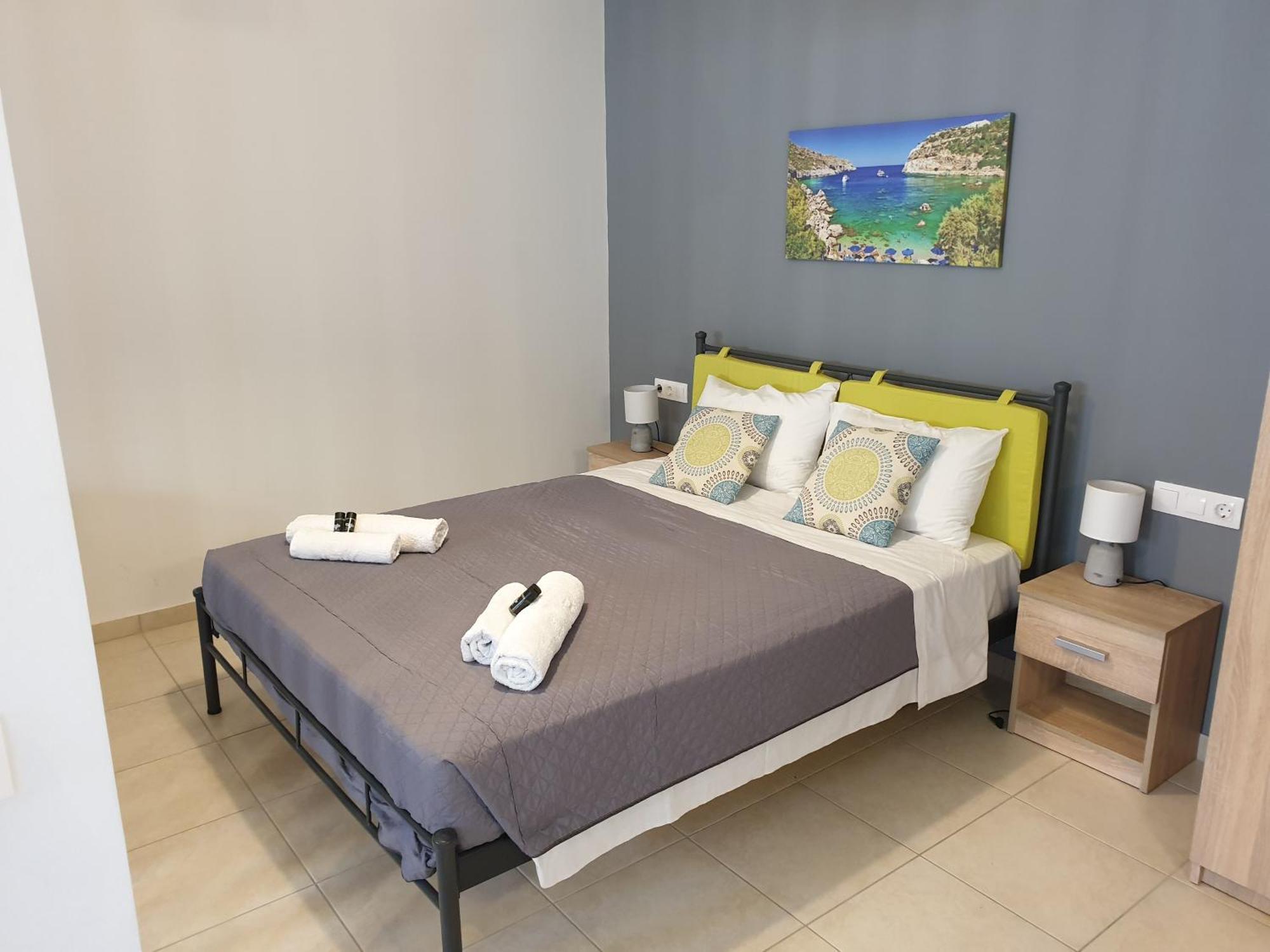 Green - Comfy Center Rodos Asgourou Екстериор снимка