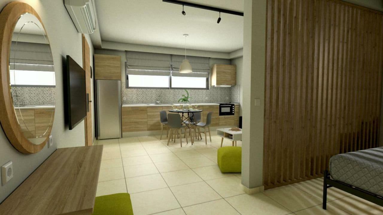 Green - Comfy Center Rodos Asgourou Екстериор снимка