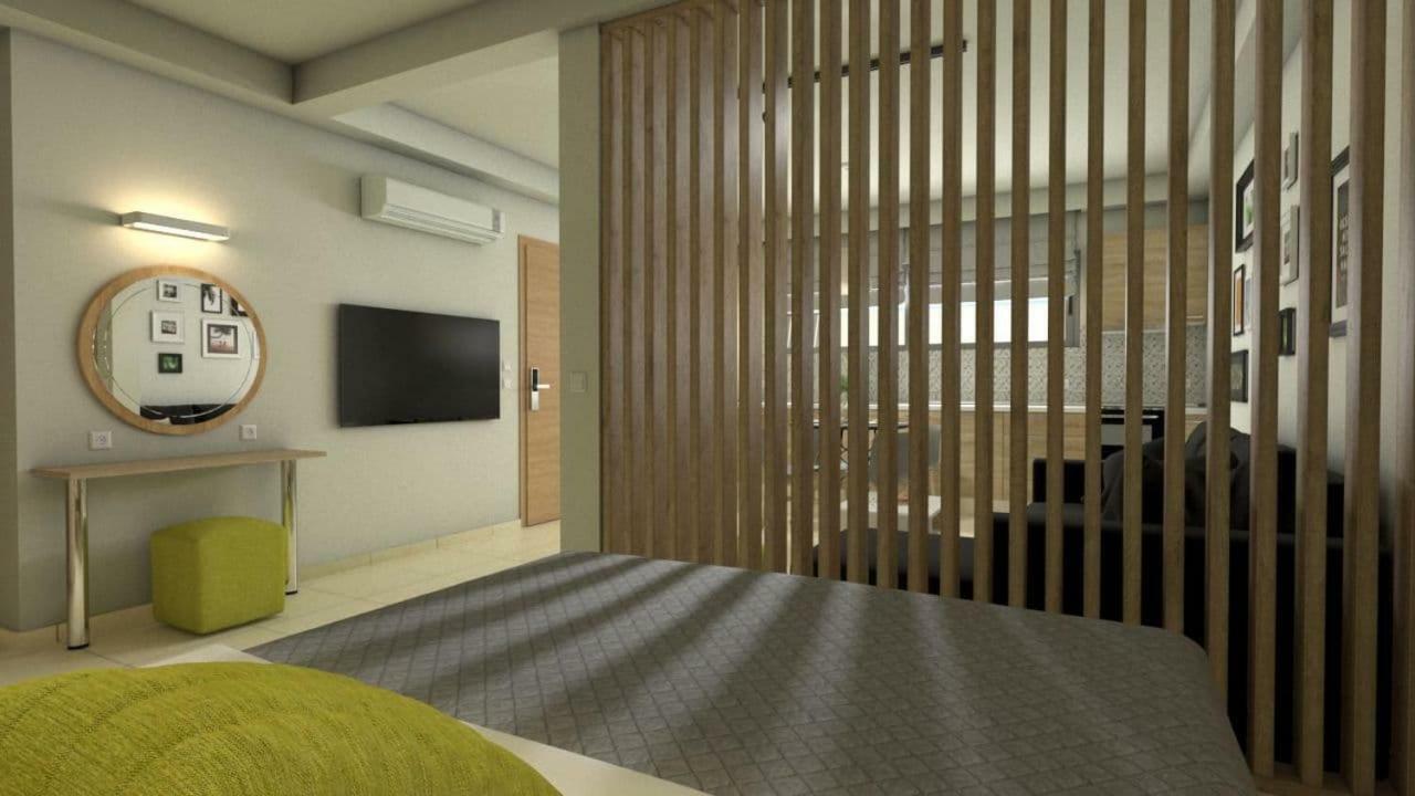 Green - Comfy Center Rodos Asgourou Екстериор снимка